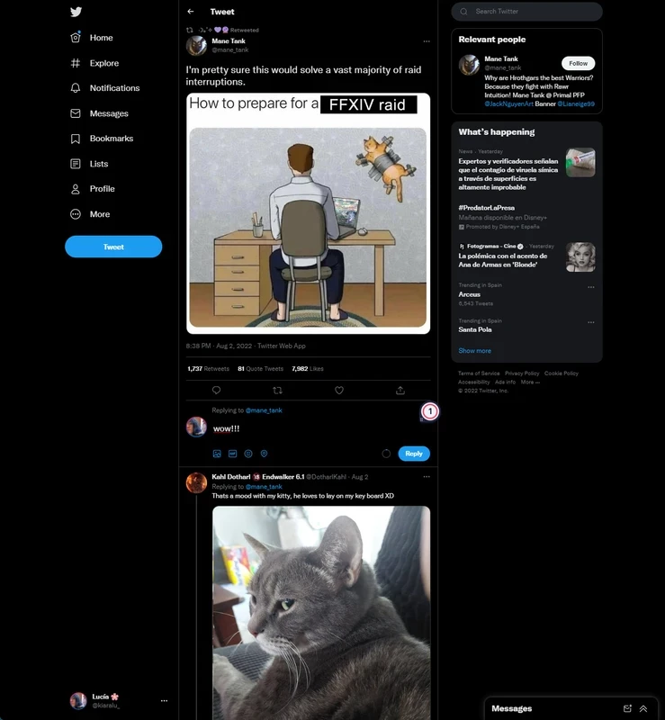 X (Twitter) — zrzut ekranu 2