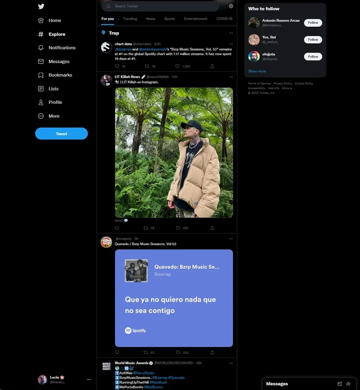 X (Twitter) — zrzut ekranu 3